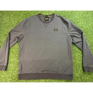 PME Legend American Classic Sweatshirt Mens 2XL‎ Gray Cotton Stretch Outdoor